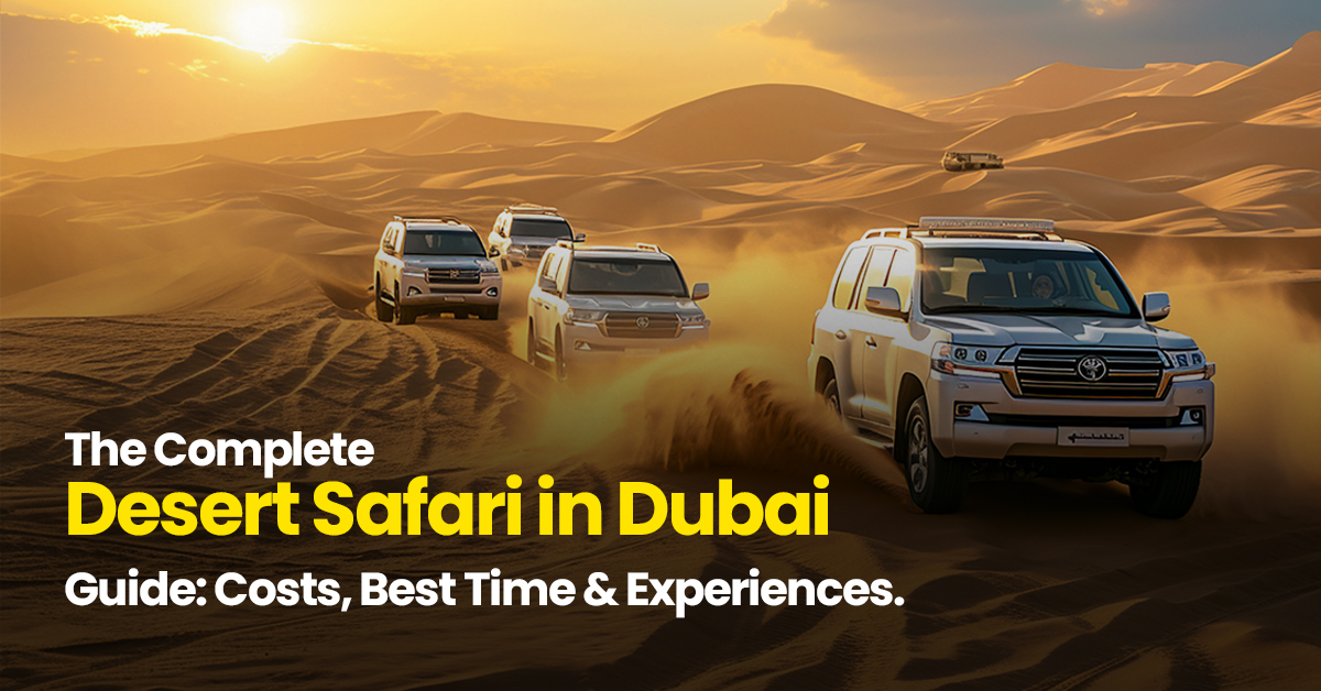 Desert safari in dubai